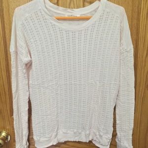Velvet light pink sweater